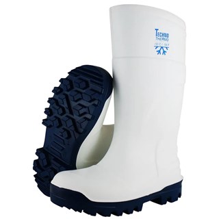 BOTA THERMO S5 PU -50º BLANCO/AZUL - Imagen 1